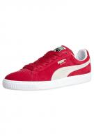 Puma SUEDE CLASSIC - Sneaker - rot/weiß