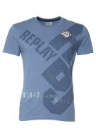 Replay T-Shirt - blau
