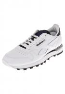 Reebok Cl Lthr Hc - Sneaker - white/black/blue