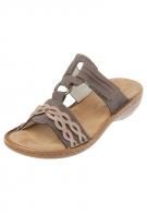 Rieker REGINA - Pantolette - braun