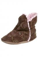 Robeez RUFFLED BOOTIE - Babyschuh - chestnut