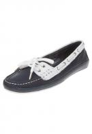 Sebago BALA - Mokassin - navy/white