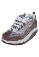 Skechers Shape-Ups STABILITY - Schnürschuh - mocha