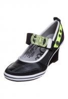 S. Oliver KEILPUMPS - black comb
