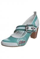 S. Oliver Pumps - turquoise/off white