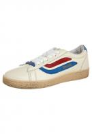 Spalding MVP SHEEP LEATHER - Sneaker - white-royal/ navy-red 