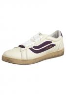 Spalding MVP SHEEP LEA - Sneaker - white burgundy