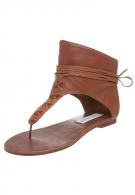 Steve Madden THIN THONG - Sandalette - cognac