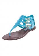 Steve Madden Sandale - Turquoise Suede