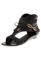 Tamaris Zehensandale - black