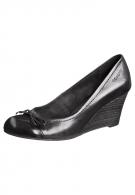 Tamaris Keilpumps - black 