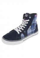 Vans TORY HI - Damensneaker - plaid / navy 