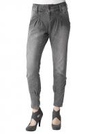 Vero Moda SILLE HAREM - Relaxed Fit-Jeans - grau
