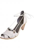 Zign Shoes Peeptoes - off white 
