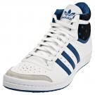 Adidas TOP TEN HI SLEEK W - Sneaker - white/true blue/white