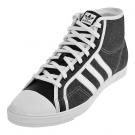 Adidas NIZZA HI SLEEK W - Sneaker - black /  white