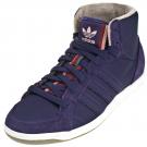 Adidas ADI HOOP MID W - Sneaker high - eggplant/tactile grey/art pink