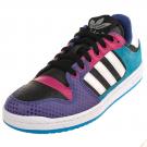 Adidas DECADE LO W - Sneaker - black/ white/ pink buzz