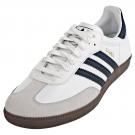 Adidas SAMBA M - Sneaker - white/ gum/ new navy