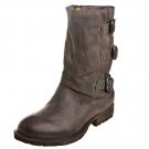 AirStep ZERO - Leder-Stiefelette- asfalto
