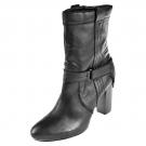 Apepazza SPAZZOLABILE - Leder-Stiefel - nero