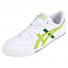 Asics AARON - Sneaker - white/lime