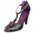 Beverly Feldman CHIE - Leder-Pumps - road black croc
