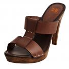 Boss Orange HUNTER I - Leder-Pantolette - braun