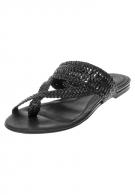 Boss Orange SHAYLA - Zehenriemen-Sandale - black