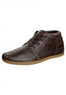 Boxfresh EAVIS - Leder-Sneaker - dark brown
