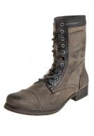 Bronx SCHNÜRSTIEFEL - army/black