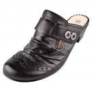 Caprice Frieda - Leder-Pantolette - black