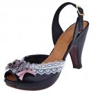 Chie Mihara OMEU - Plateau-Sandalette - falco negro