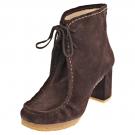 Clarks ETHEL FLARE - Veloursleder-Stiefelette - braun