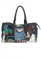 Desigual BOLS CAPRICCIO CLUB - Handtasche - jeans blue
