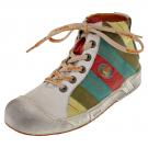 Eject PUZZLE BRANCO/LARANJA - Sneaker high - multi verde