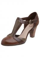 Esprit ARISA T-STRAP - Spangen-Pumps - medium brown