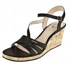 Esprit GELSOMINA WEDGE SAND - Sandalette - black