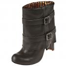 Feud London MINK - Stiefelette - ebony 