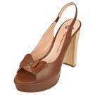 Fornarina SAVANNAH - Peep Toes- brown