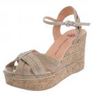 Fornarina GRETA - Plateau-Sandalette - beige