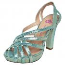 Fornarina AMETHYST - Highheels - gold/cobalt