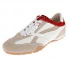 Geox SNAKE - Ledersneaker- smooth lea - white/red
