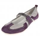 Geox EUPHORIA - Spangenballerina - grey/violet