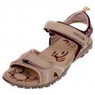 Geox STREL - Outdoor-Sandale - beige/burgundy