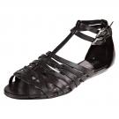Guess FLORRI - Leder-Sandale - black