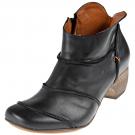 HUB EVA - Lederstiefelette - black