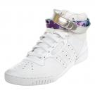 Adidas GRACE MID SLEEK W - Sneaker - white/ metallic silver
