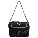 Puma CRETE SMALL SHOULDER BAG - black-dark shadow-charlock
