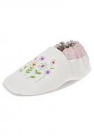 Robeez STEMMED FLOWERS - Babyschuh - white